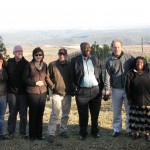 Praying on the Land for new So. African Bible School